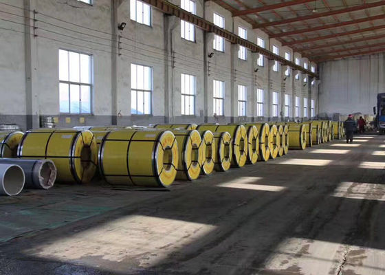 610mm Coil ID Stainless Steel Roll , Mill Standard Prime Grade Steel Sheet Coil