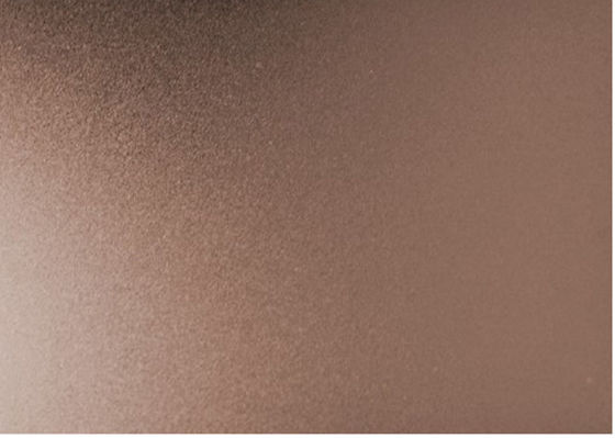Rose Color Cold Rolled Stainless Steel Sheet For Decorative Grade 430 439 Material