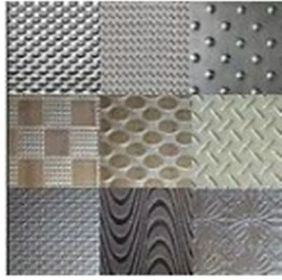 Custom Size Embossed Stainless Steel Panels , Decorative Stainless Steel Sheets